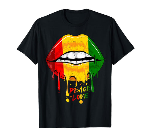 Jamaica Reggae Music Rasta Pride Peace Love T-Shirt - Unique Graphic Unisex - T-Shirt, Sweatshirt, Hoodie
