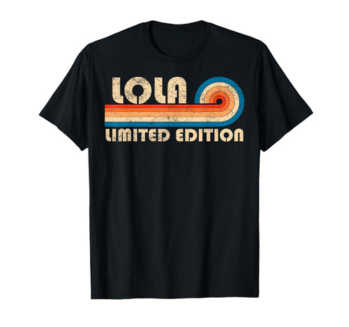 Lola 70S 80S Sunset Stripe T-Shirt - Minimalist Print Unisex - T-Shirt, Sweatshirt, Hoodie