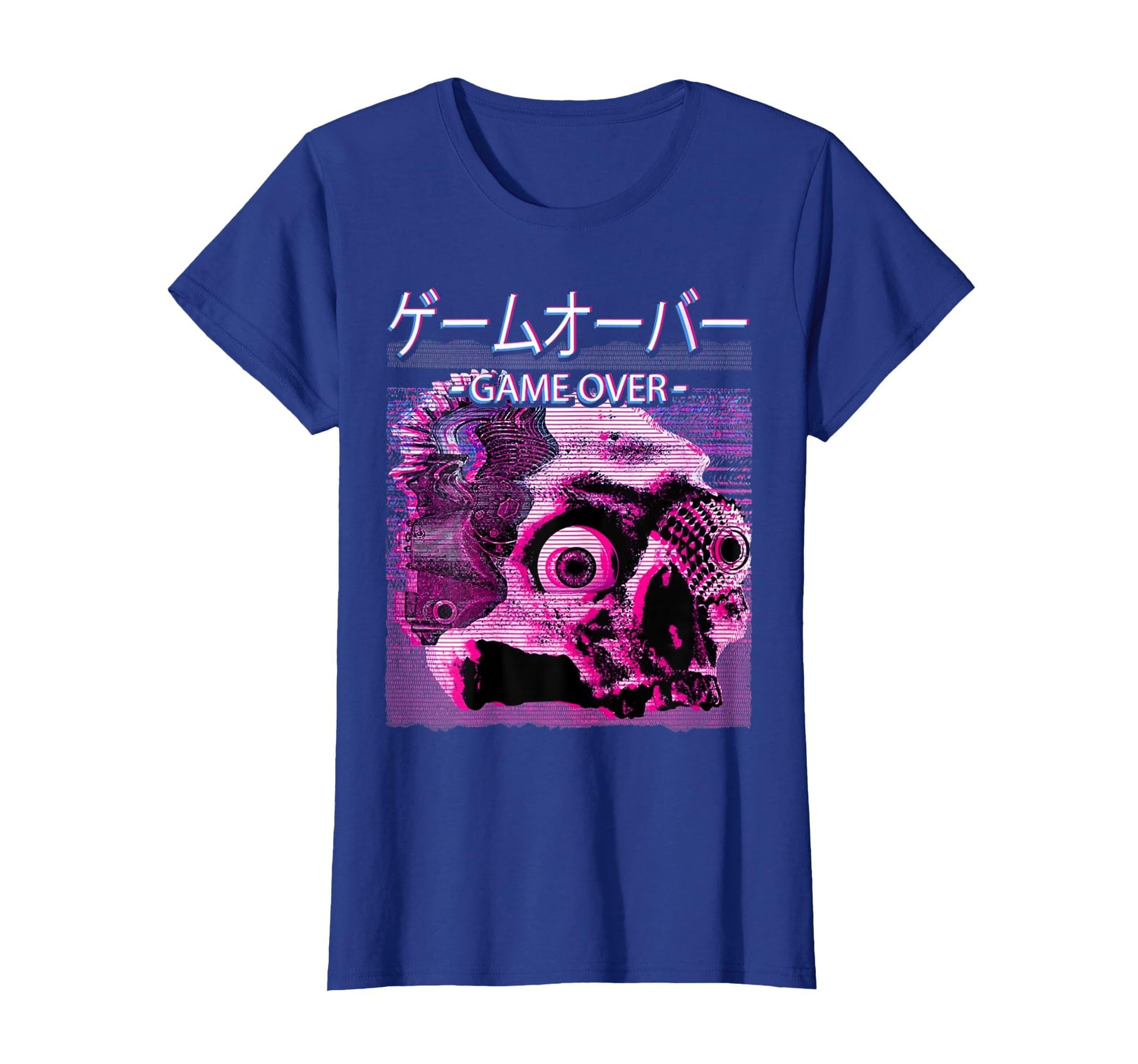 Japanese Game Over Vaporwave Sad T-Shirt - Fun Novelty Design Unisex - T-Shirt, Sweatshirt, Hoodie
