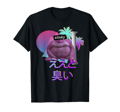 Uh Oh Stinky Poop Le Monke Aesthetics T-Shirt - Custom Art Print Unisex - T-Shirt, Sweatshirt, Hoodie
