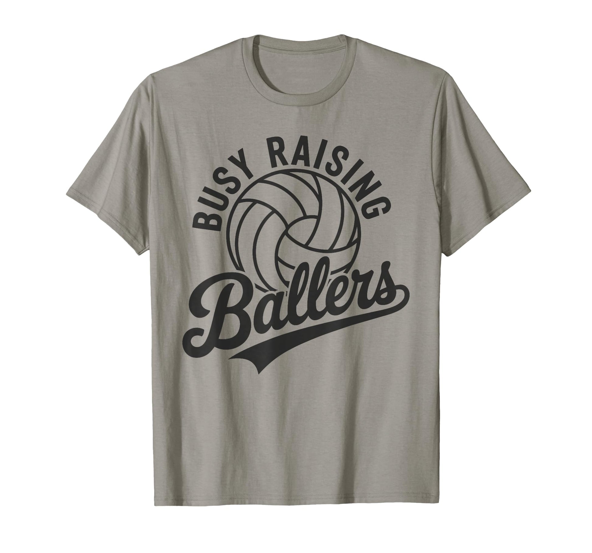 Raising Ballers Funny Mom Volleyball T-Shirt - Custom Art Print Unisex - T-Shirt, Sweatshirt, Hoodie
