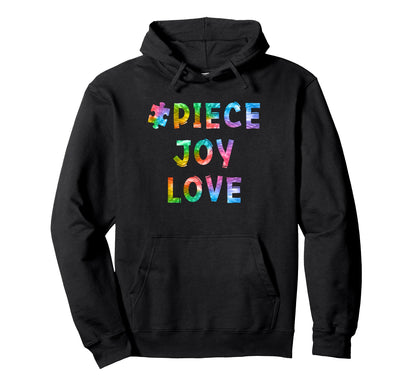 Puzzle Piece Tie Dye Funny Puzzler Peace Hoodie - Trendy Graphic Men Women - T-Shirt, Sweatshirt, Hoodie