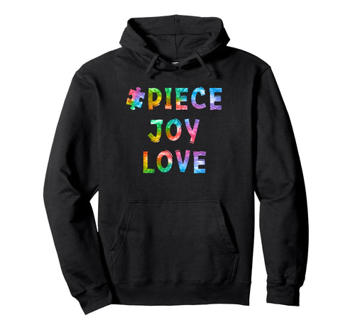 Puzzle Piece Tie Dye Funny Puzzler Peace Hoodie - Trendy Graphic Men Women - T-Shirt, Sweatshirt, Hoodie