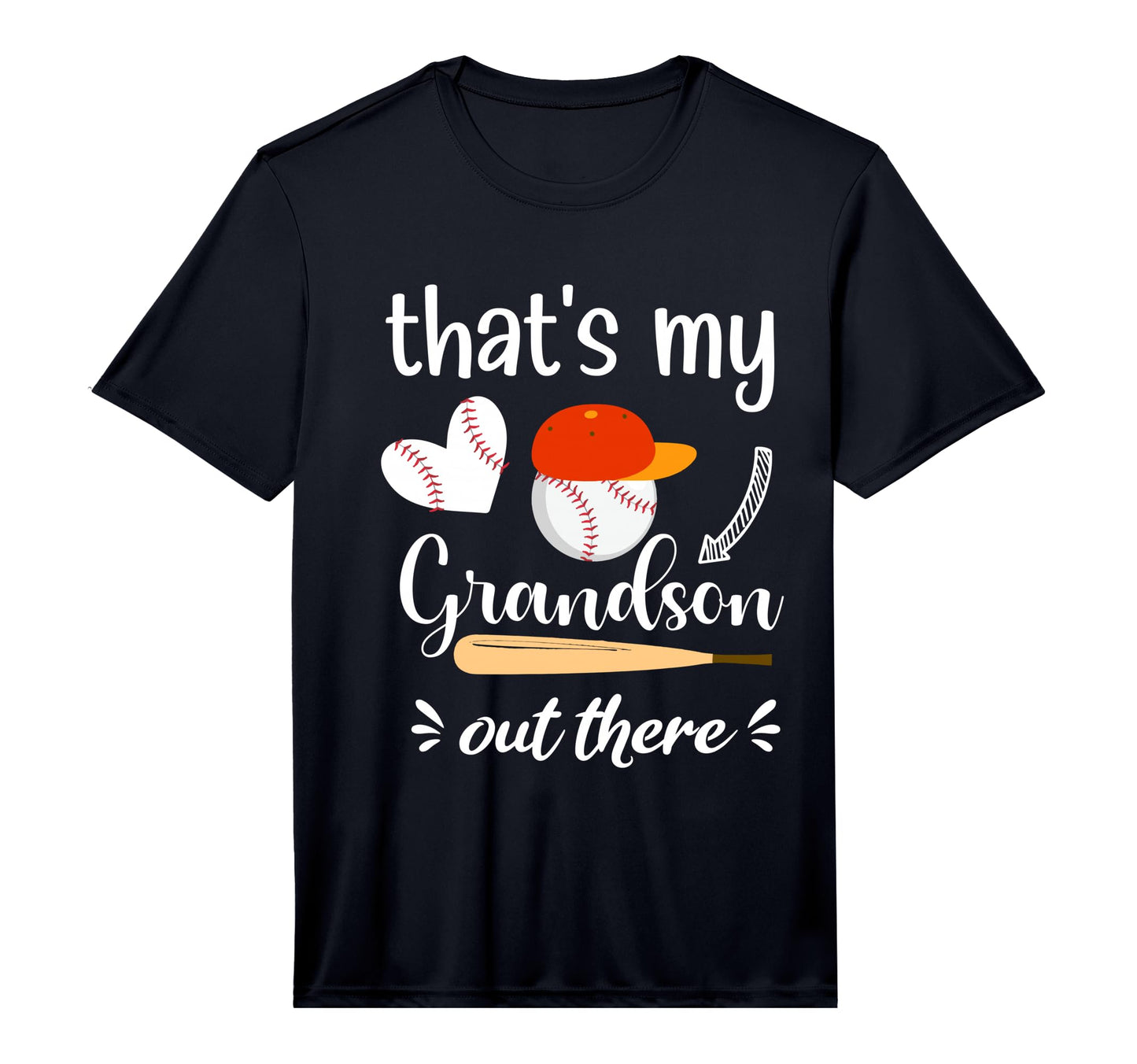 Mens Thats My Grandson Out There T-Shirt - Casual Everyday Wear for Adults - T-Shirt, Sweatshirt, Hoodie