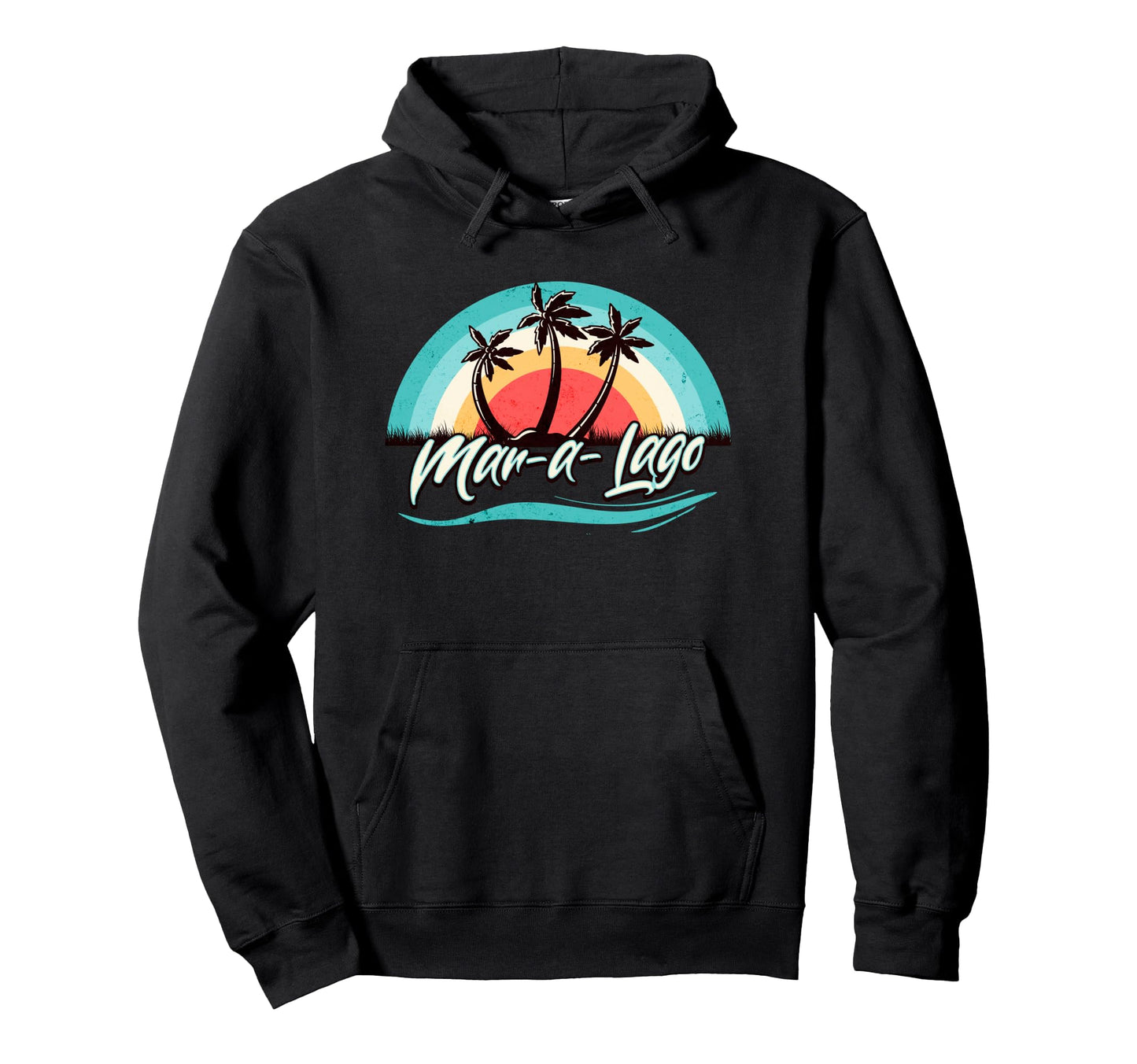 Matching Family Vacation Sunset Mar Lago Hoodie - Minimalist Print Unisex - T-Shirt, Sweatshirt, Hoodie
