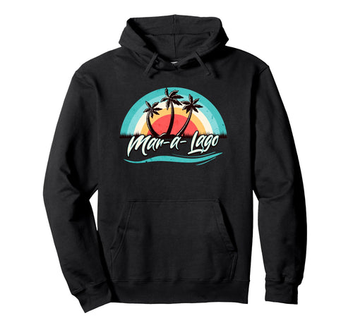 Matching Family Vacation Sunset Mar Lago Hoodie - Minimalist Print Unisex - T-Shirt, Sweatshirt, Hoodie