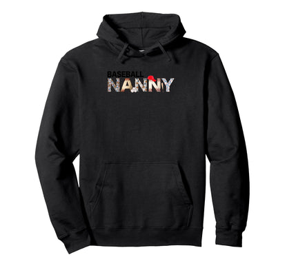 Baseball Nanny Sports Theme Hoodie - Streetwear Style Men Women - T-Shirt, Sweatshirt, Hoodie