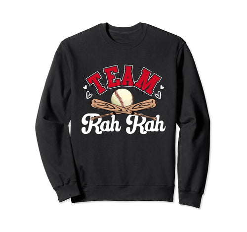Team Rah Rah Mothers Day Baseball Sweatshirt - Minimalist Print Men Women - T-Shirt, Sweatshirt, Hoodie