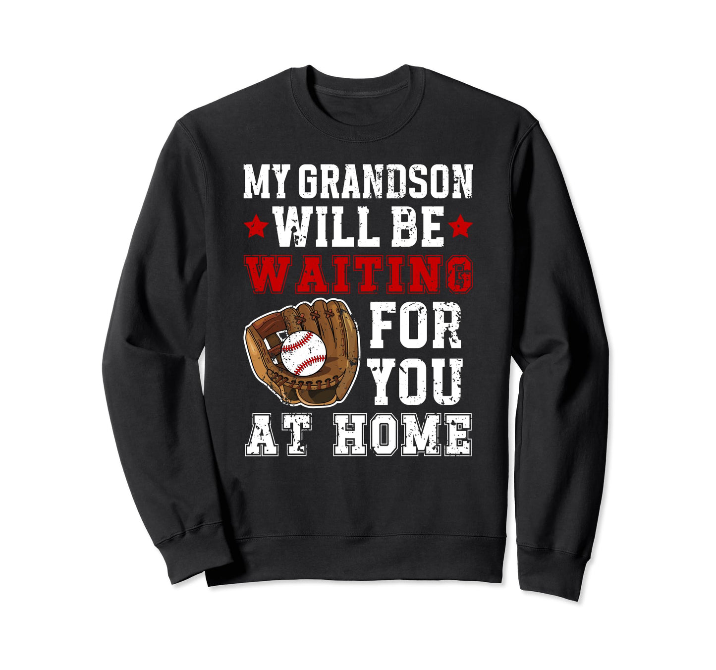 Baseball Catcher Grandpa Funny Sweatshirt - Aesthetic Graphic for Adults - T-Shirt, Sweatshirt, Hoodie