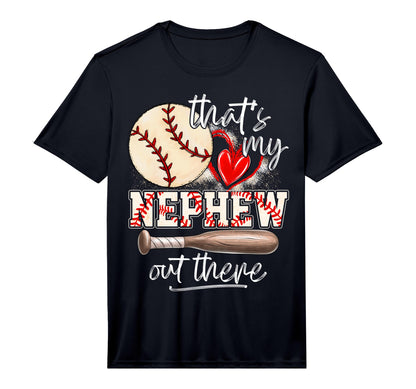 Baseball Aunt Auntie Thats My Nephew T-Shirt - Trendy Graphic Men Women - T-Shirt, Sweatshirt, Hoodie