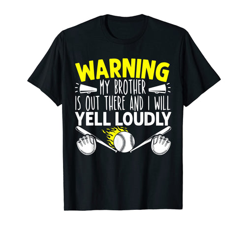 Softball Sister Love Softball Baseball T-Shirt - Fun Novelty Design Unisex - T-Shirt, Sweatshirt, Hoodie