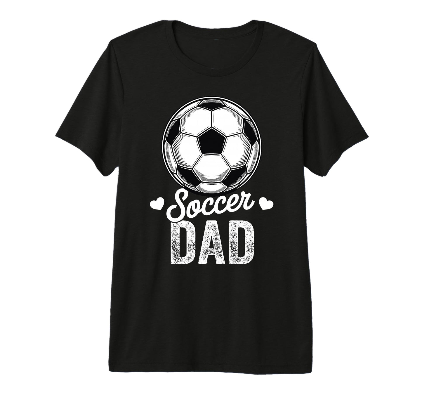 Funny Soccer Dad Mothers Day Tri Blend T-Shirt - Fun Novelty Design Unisex - T-Shirt, Sweatshirt, Hoodie