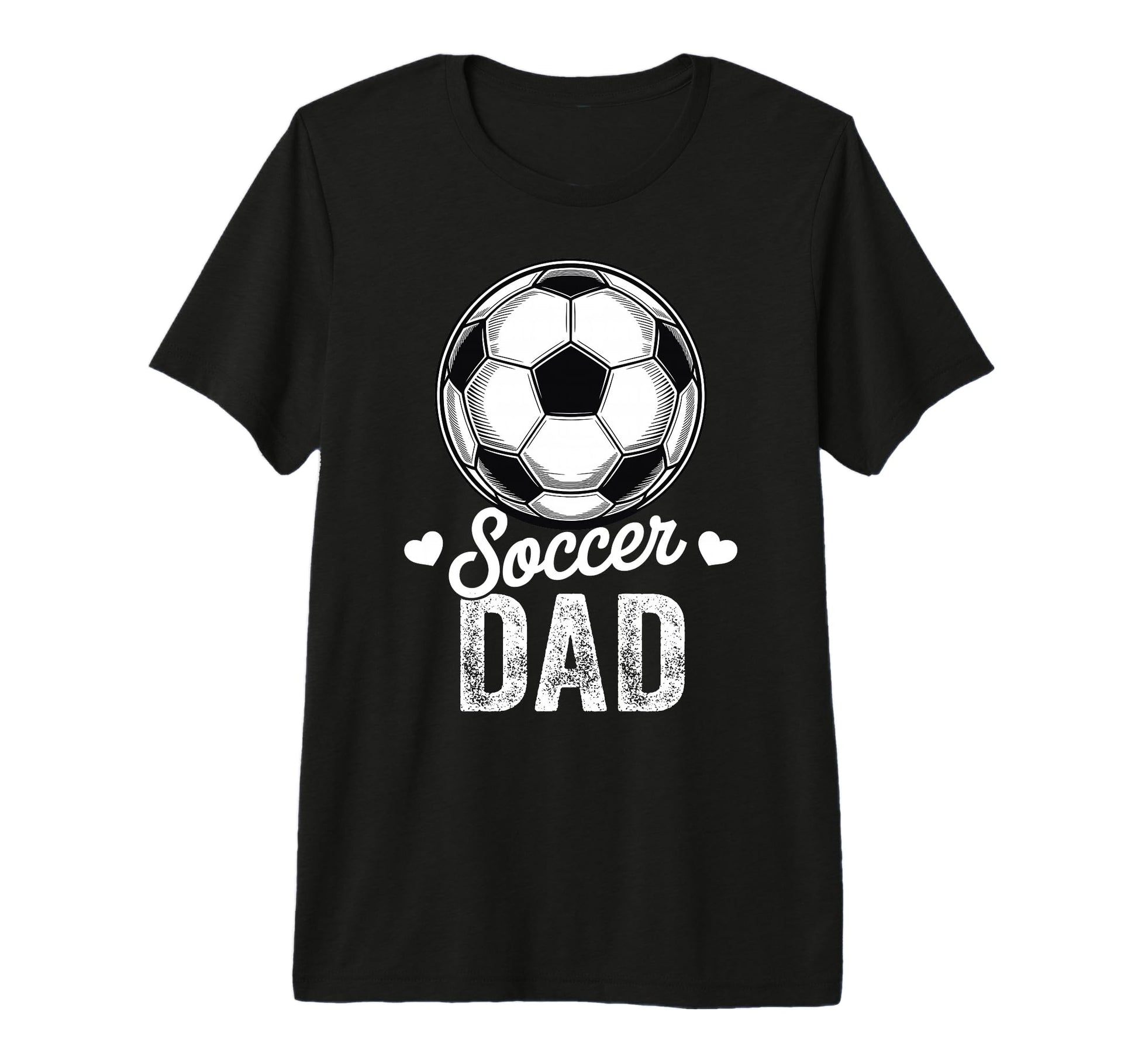 Funny Soccer Dad Mothers Day Tri Blend T-Shirt - Fun Novelty Design Unisex - T-Shirt, Sweatshirt, Hoodie