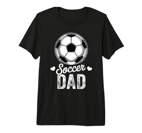 Funny Soccer Dad Mothers Day Tri Blend T-Shirt - Fun Novelty Design Unisex - T-Shirt, Sweatshirt, Hoodie