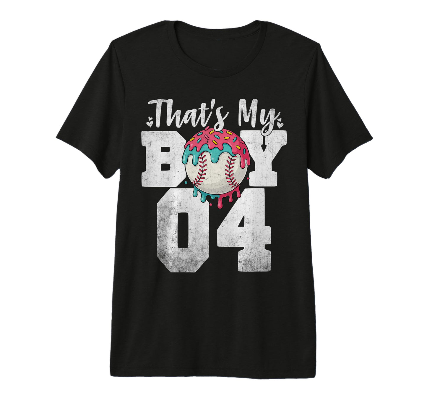 Thats My Baseball 4 Number Mom Dad 4 T-Shirt - Streetwear Style Men Women - T-Shirt, Sweatshirt, Hoodie