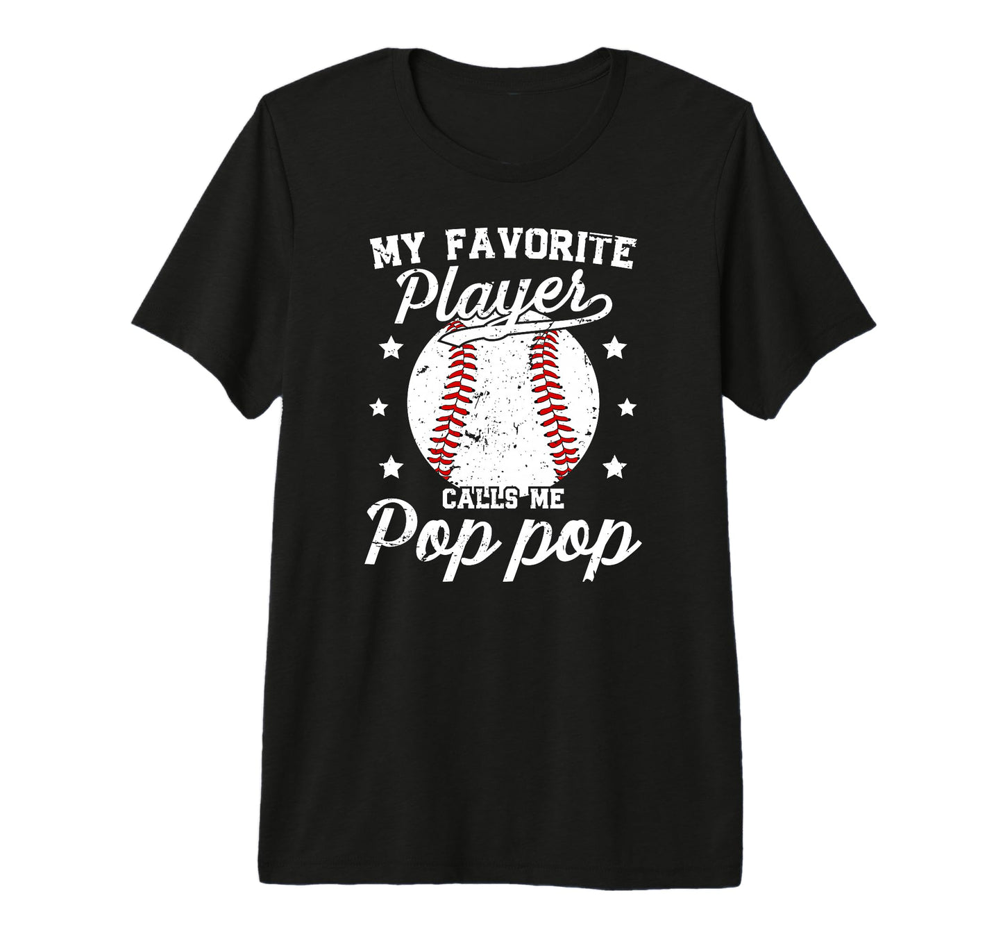 Mens My Favorite Baseball Player Pop T-Shirt - Graphic Print for Adults - T-Shirt, Sweatshirt, Hoodie