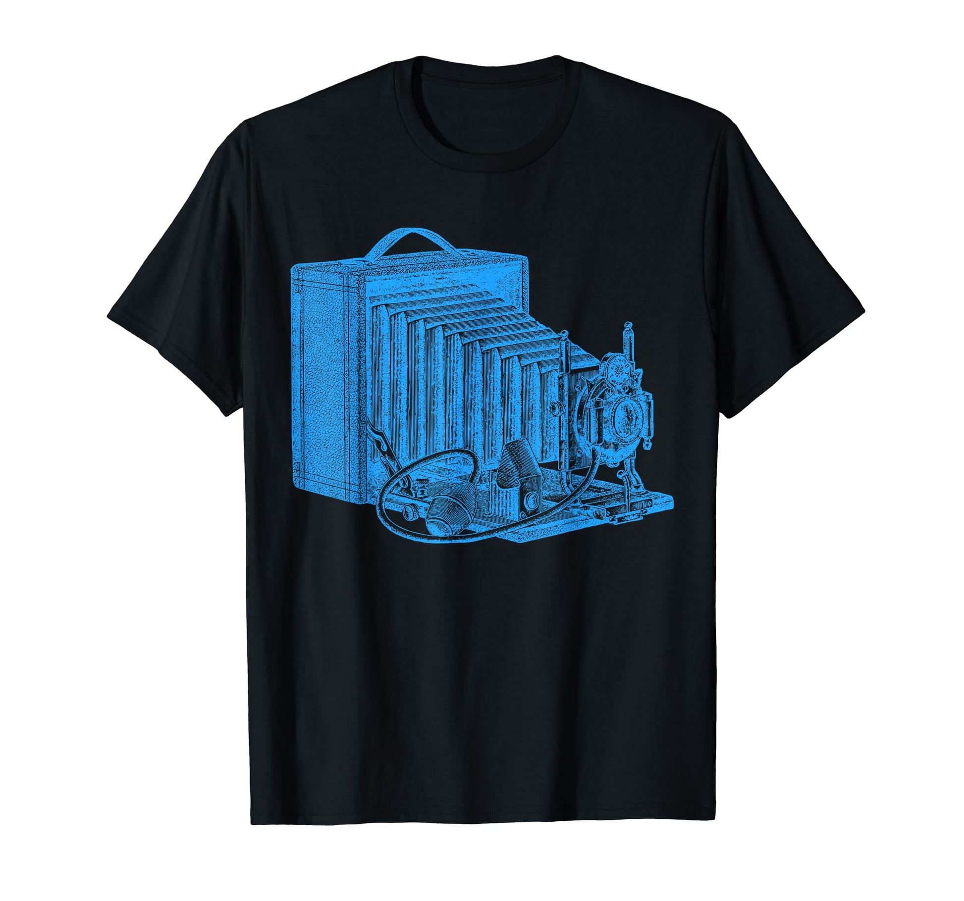 Old Time Camera Turn Century Flash T-Shirt - Aesthetic Graphic for Adults - T-Shirt, Sweatshirt, Hoodie