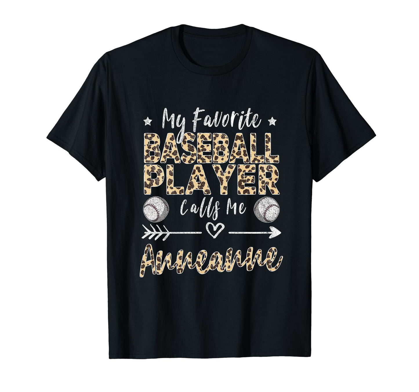 My Favorite Baseball Player Calls Me T-Shirt - Custom Art Print Unisex - T-Shirt, Sweatshirt, Hoodie