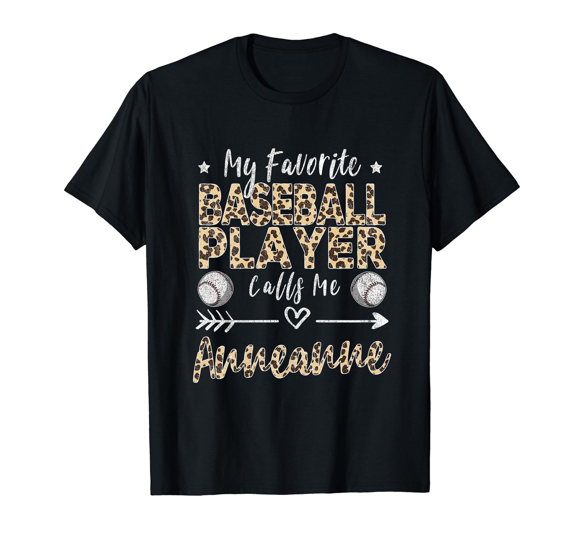 My Favorite Baseball Player Calls Me T-Shirt - Custom Art Print Unisex - T-Shirt, Sweatshirt, Hoodie