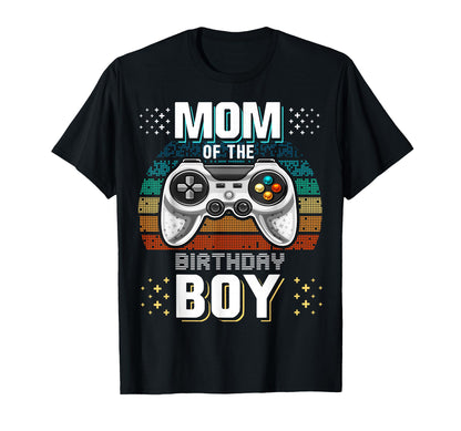 Mom Birthday Matching Video Gamer T-Shirt - Graphic Print for Adults - T-Shirt, Sweatshirt, Hoodie