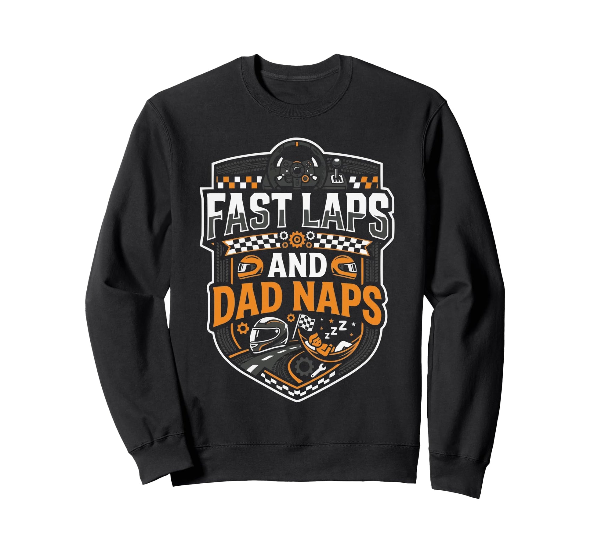 Sim Racing Dad Virtual Racing Sweatshirt - Casual Everyday Wear Unisex - T-Shirt, Sweatshirt, Hoodie