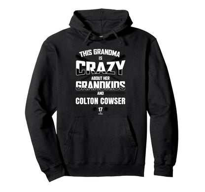 Grandma Crazy Colton Cowser Baltimore Hoodie - Novelty Apparel for Adults - T-Shirt, Sweatshirt, Hoodie