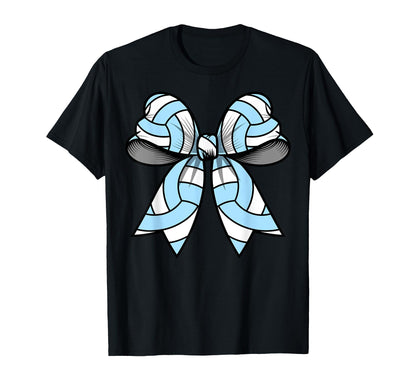 Volleyball Coquette Bow Funny T-Shirt - Fun Novelty Design Men Women - T-Shirt, Sweatshirt, Hoodie