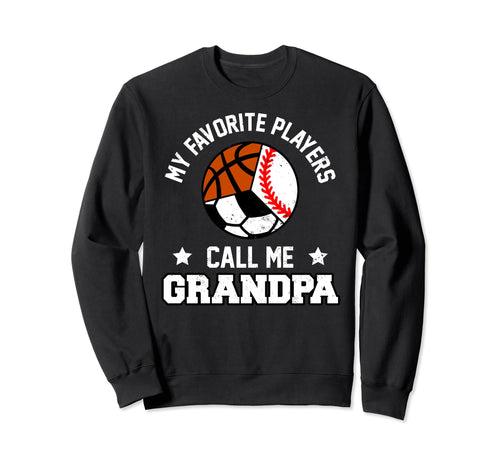 My Favorites Baseball Soccer Sweatshirt - Minimalist Print Men Women - T-Shirt, Sweatshirt, Hoodie