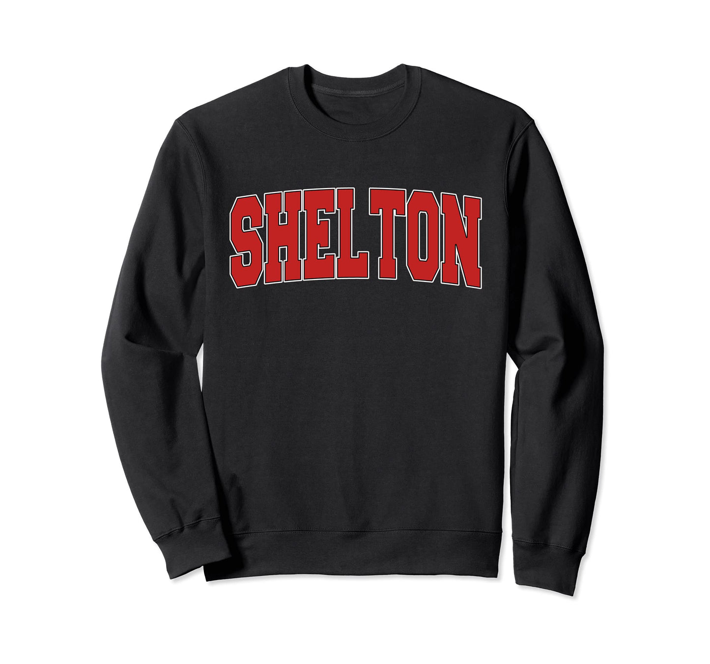 Shelton Ct Connecticut Varsity Usa Sweatshirt - Novelty Apparel for Adults - T-Shirt, Sweatshirt, Hoodie