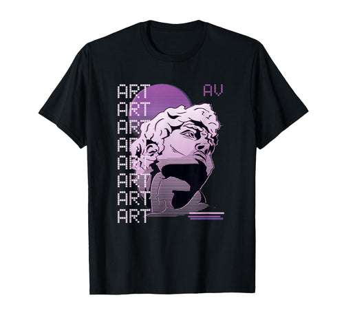 Exploration Glitch Sculpture Aesthetics T-Shirt - Graphic Print Men Women - T-Shirt, Sweatshirt, Hoodie