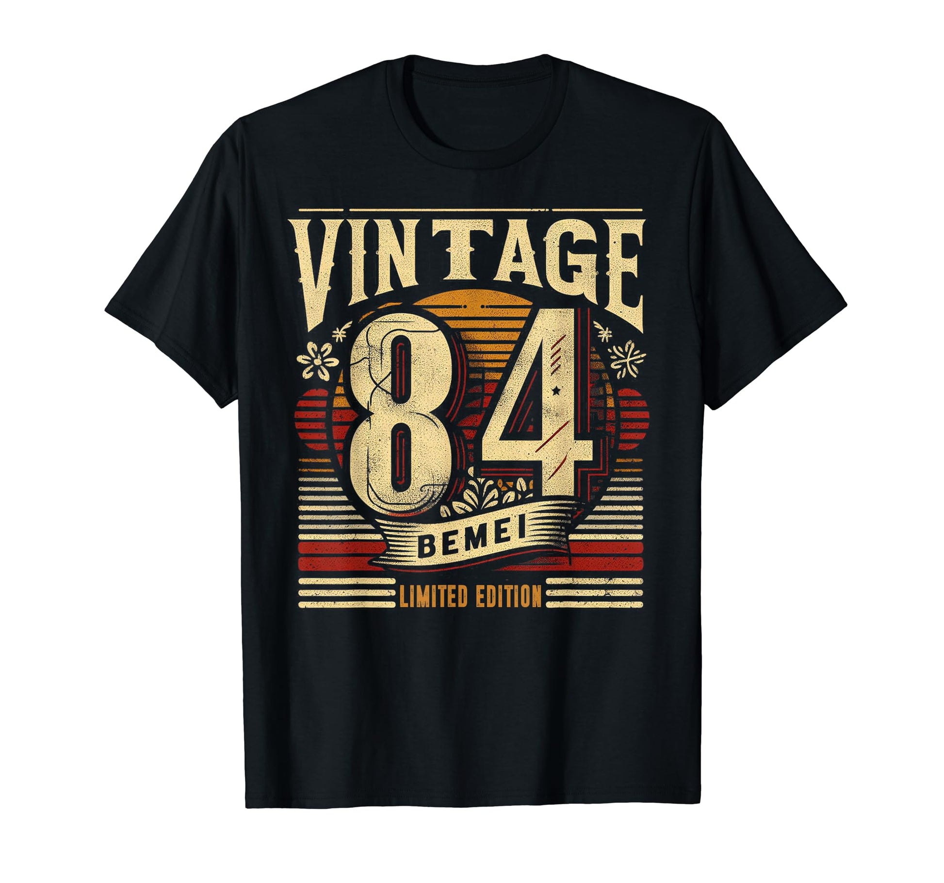 1984 Birthday 84 Born 1984 T-Shirt - Aesthetic Graphic for Adults - T-Shirt, Sweatshirt, Hoodie