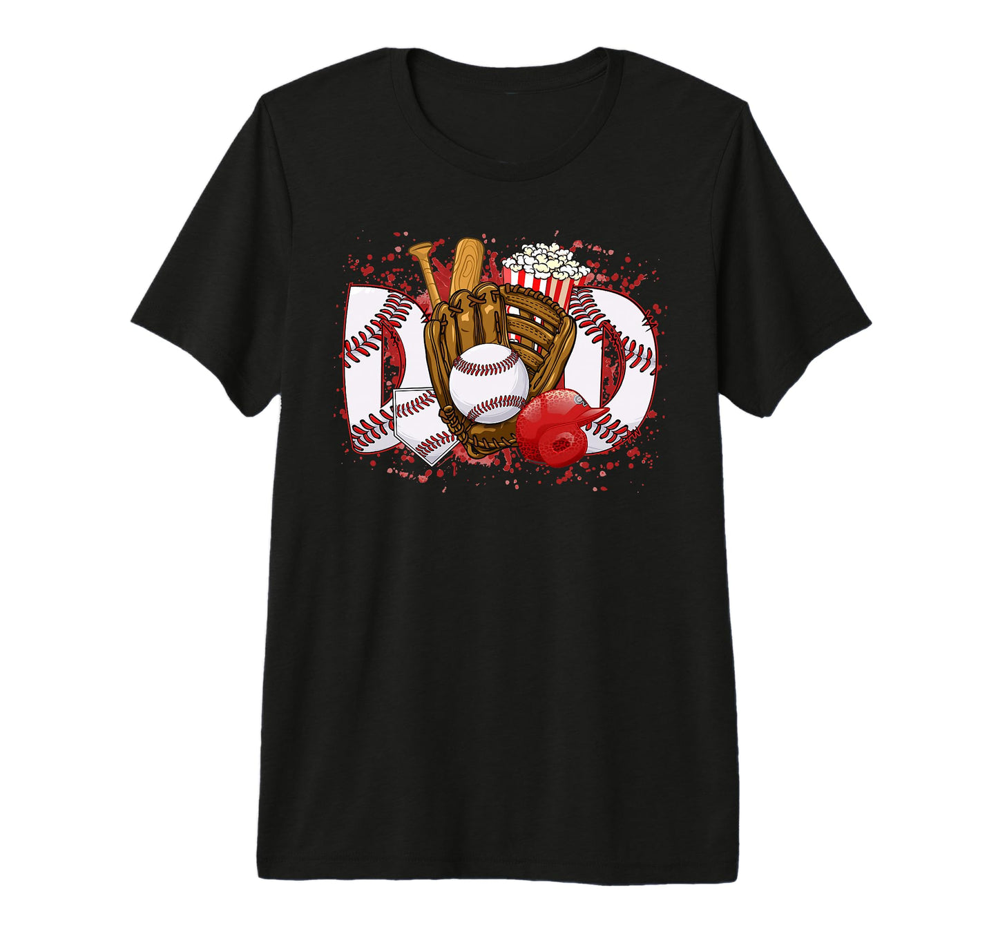 Baseball Dad Baseball Lovers Funny T-Shirt - Aesthetic Graphic for Adults - T-Shirt, Sweatshirt, Hoodie