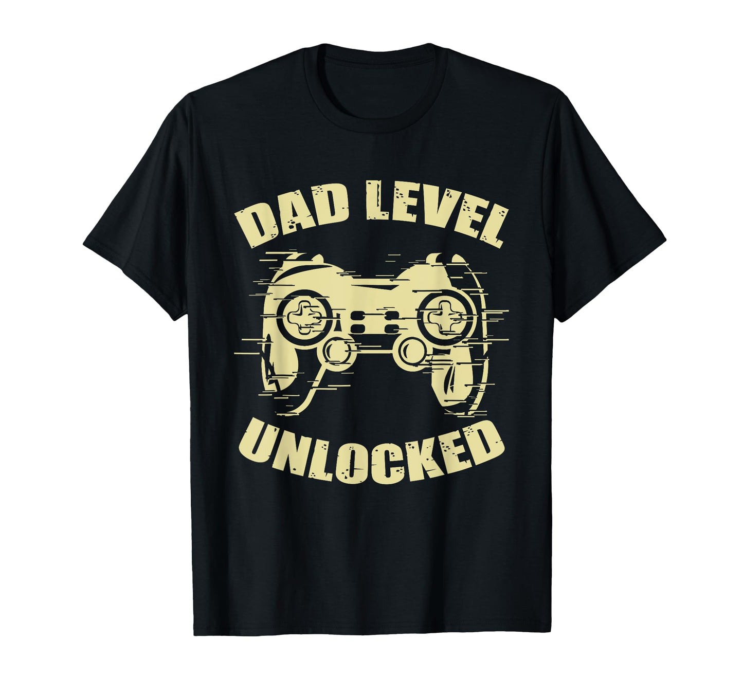 Dad Level Unlocked Gaming Controller T-Shirt - Aesthetic Graphic Unisex - T-Shirt, Sweatshirt, Hoodie
