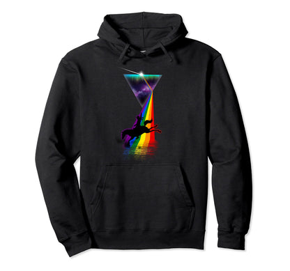 Prism Bucking Bronco Hoodie - Streetwear Style Men Women - T-Shirt, Sweatshirt, Hoodie