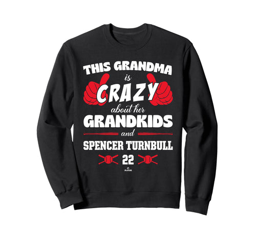 Grandma Crazy Spencer Turnbull Sweatshirt - Graphic Print for Adults - T-Shirt, Sweatshirt, Hoodie