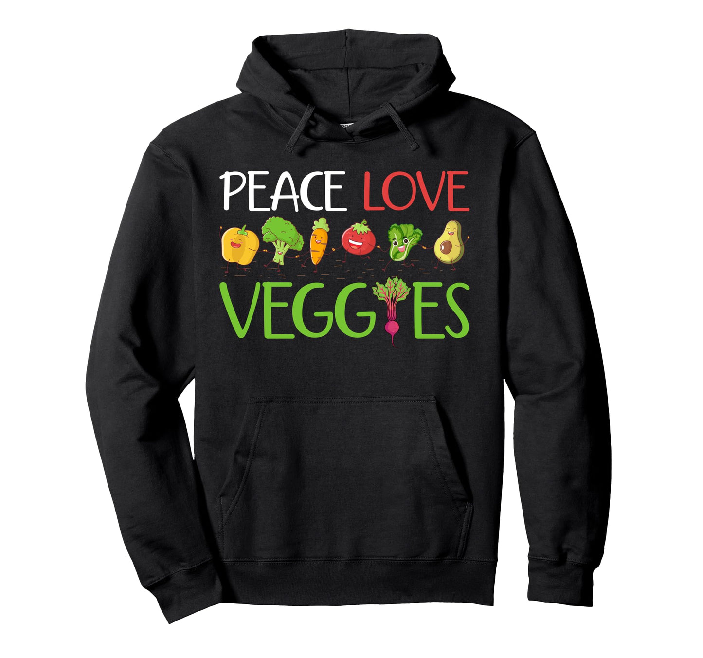 Funny Vegan Vegetables Vegetarian Sweatshirt - Unique Graphic for Adults - T-Shirt, Sweatshirt, Hoodie