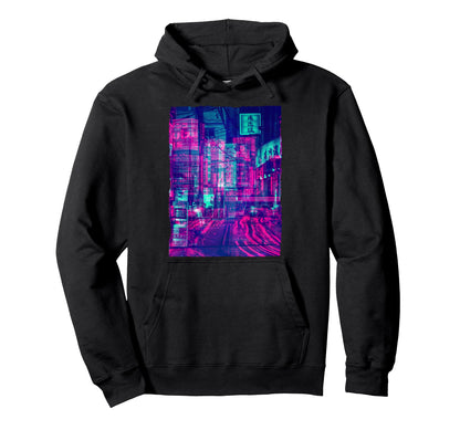 Vaporwave Japanese Streetwear Tokyo Hoodie - Unique Graphic Men Women - T-Shirt, Sweatshirt, Hoodie