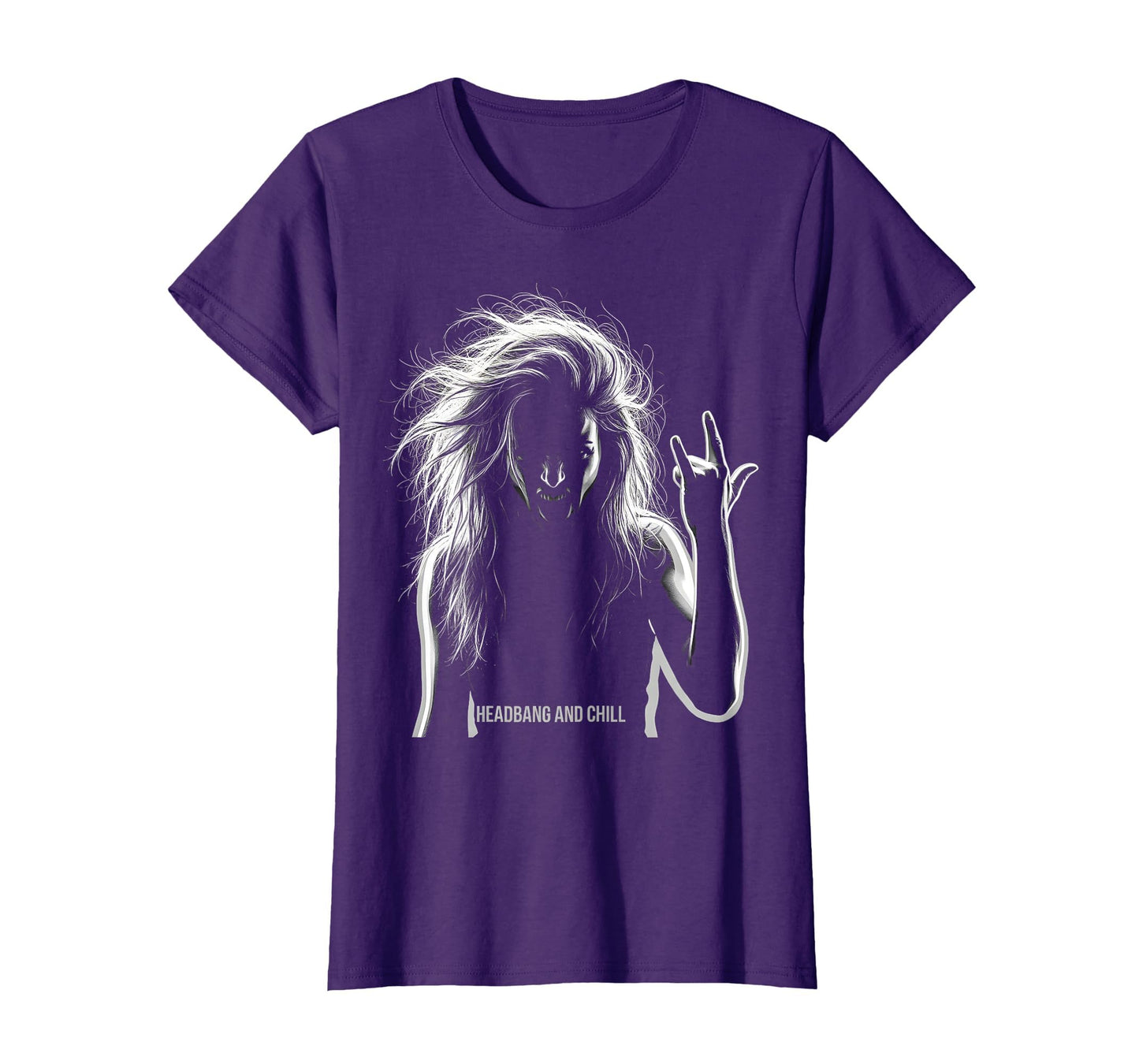 Headbang And Chill Rock Music T-Shirt - Unique Graphic Men Women - T-Shirt, Sweatshirt, Hoodie