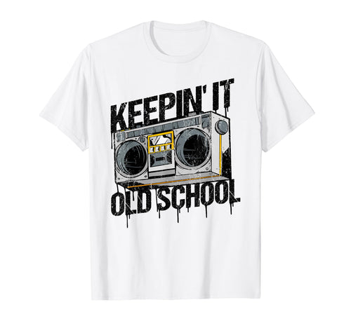 Old School Hip Hop 80S 90S Mixtape T-Shirt - Graphic Print Men Women - T-Shirt, Sweatshirt, Hoodie
