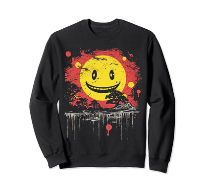 Sun Boho Groovy Sunshine Grunge 53 Sweatshirt - Custom Art Print Unisex - T-Shirt, Sweatshirt, Hoodie