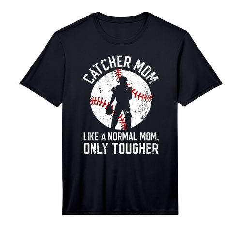 Mens Tough Baseball Catcher Mom T-Shirt - Streetwear Style for Adults - T-Shirt, Sweatshirt, Hoodie
