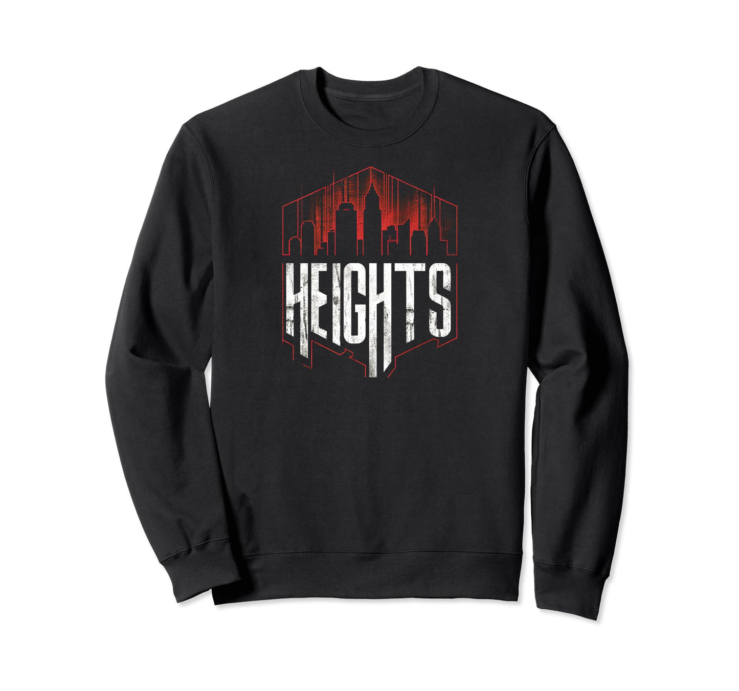 Heights Grit 90S Grunge Urbandecay Mens Sweatshirt - Graphic Print Unisex - T-Shirt, Sweatshirt, Hoodie