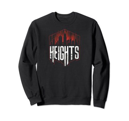Heights Grit 90S Grunge Urbandecay Mens Sweatshirt - Graphic Print Unisex - T-Shirt, Sweatshirt, Hoodie