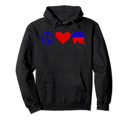 Patriotic Pro Trump 2020 President Vote Hoodie - Aesthetic Graphic Unisex - T-Shirt, Sweatshirt, Hoodie
