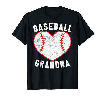 Grandma Baseball Ball Grandma Grandmas T-Shirt - Fun Novelty Design Unisex - T-Shirt, Sweatshirt, Hoodie