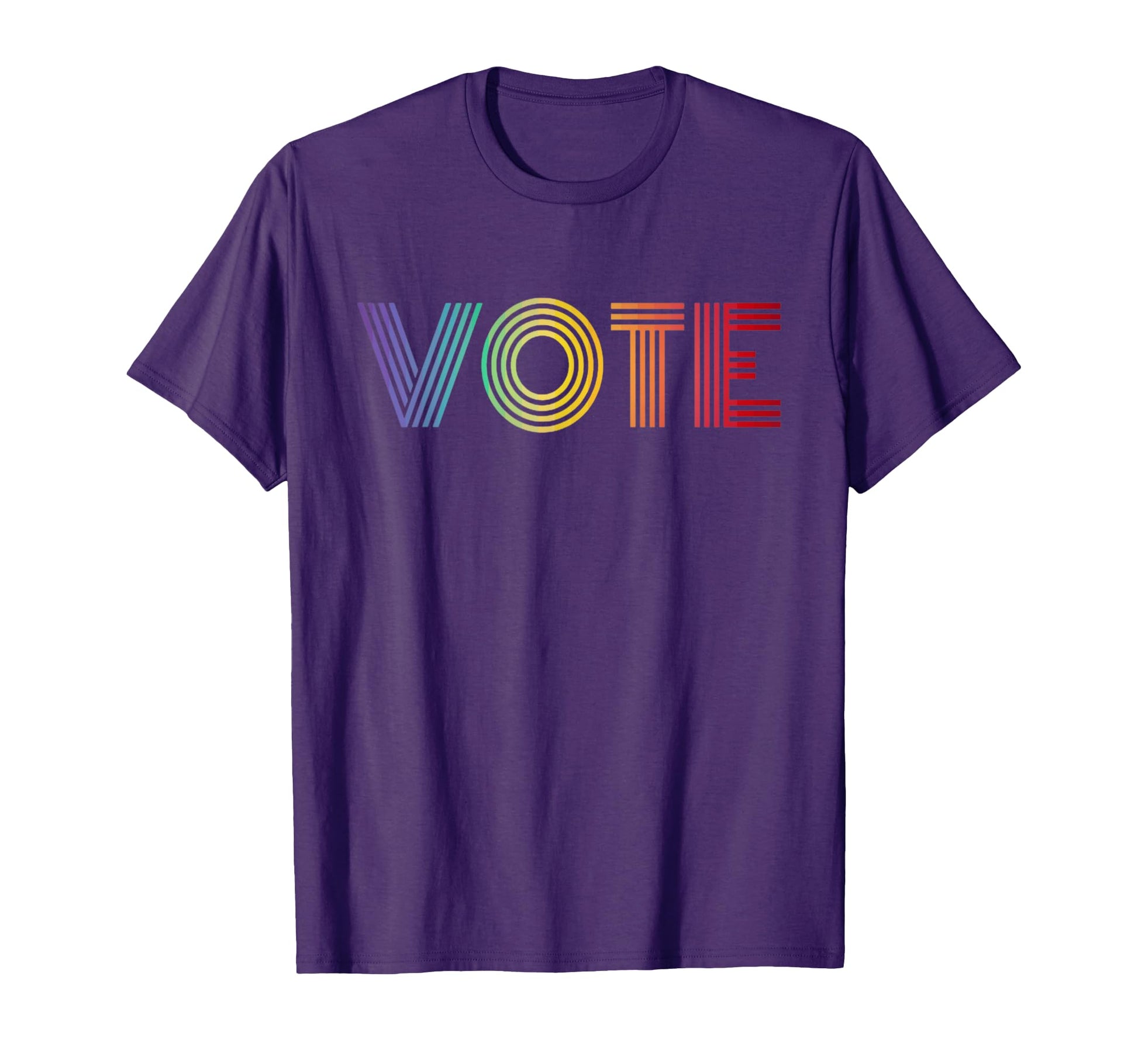 Rainbow Vote Lgtbq Rights T-Shirt - Novelty Apparel Unisex - T-Shirt, Sweatshirt, Hoodie
