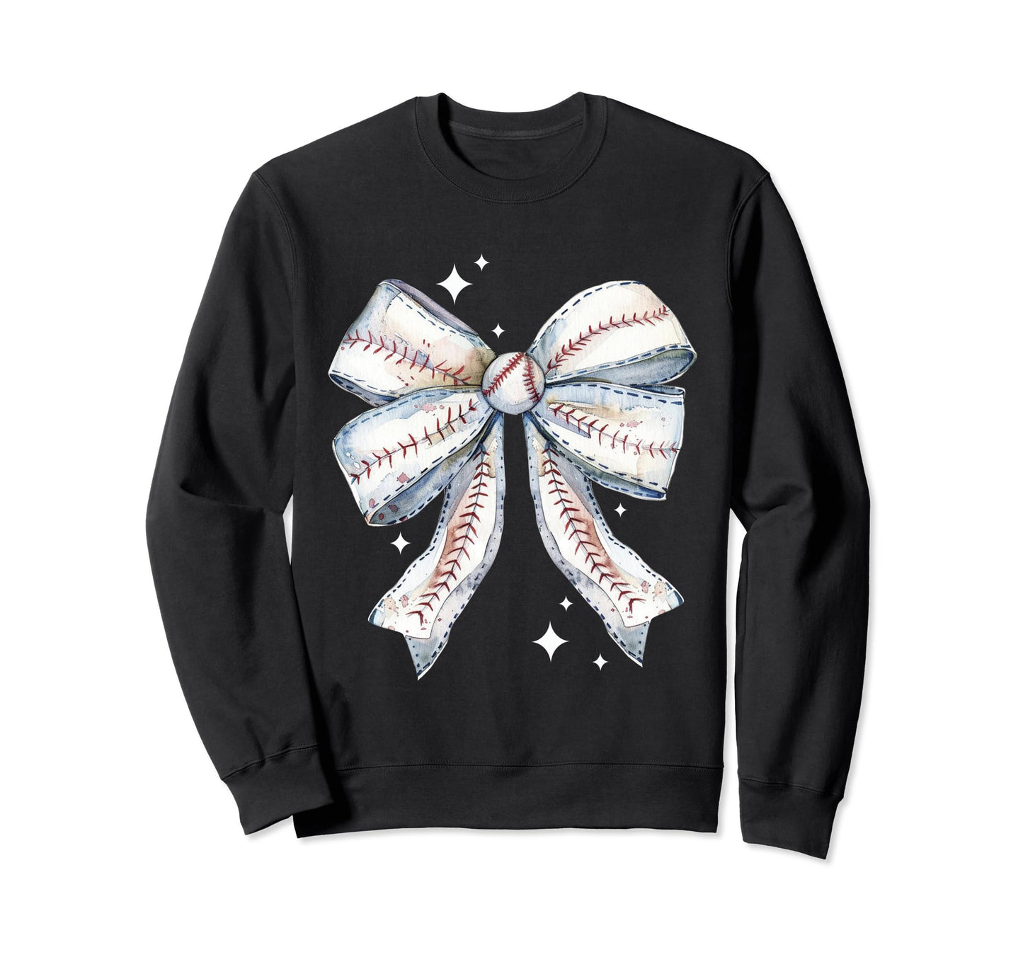 Baseball Coquette Bow Baseball Mom Sweatshirt - Trendy Graphic for Adults - T-Shirt, Sweatshirt, Hoodie
