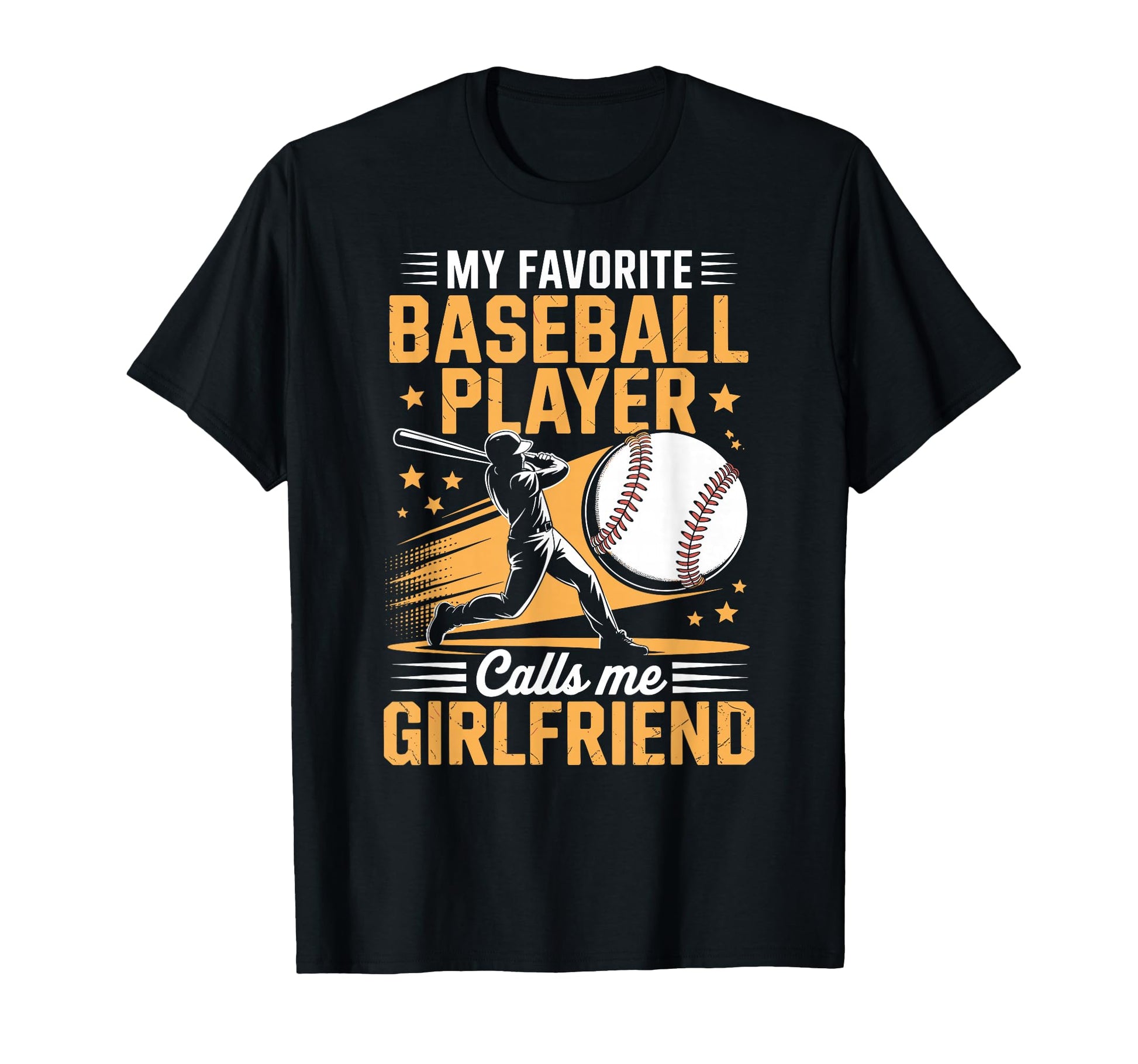 My Favorite Baseball Player Calls Me T-Shirt - Minimalist Print Men Women - T-Shirt, Sweatshirt, Hoodie