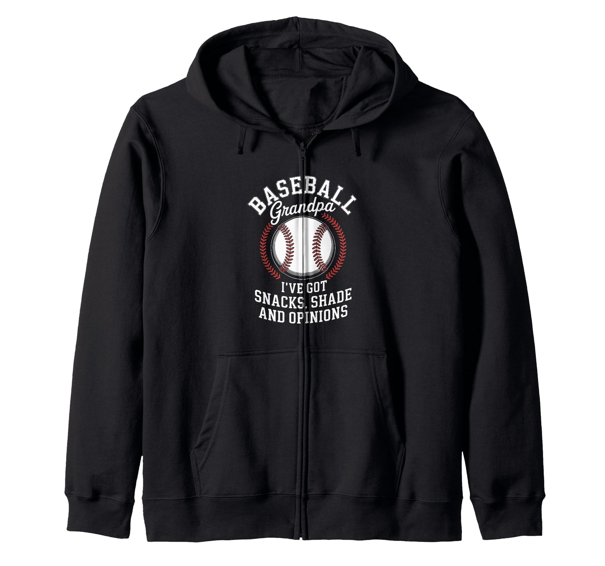 Funny Grandpa Baseball Player Fathers Sweatshirt - Trendy Graphic Unisex - T-Shirt, Sweatshirt, Hoodie