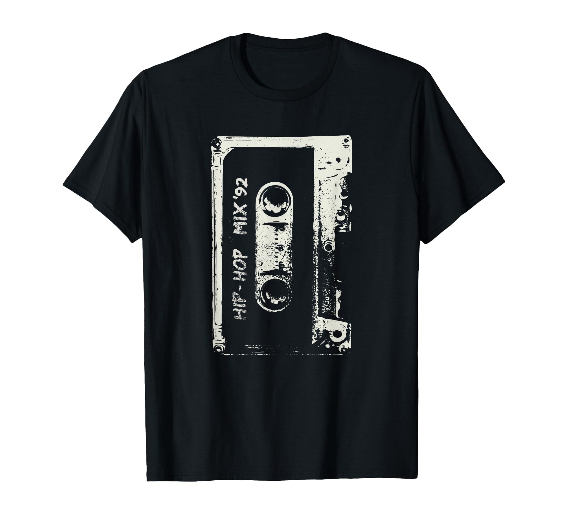 Hip Hop Rap Mixtape Cassette Dj 90S T-Shirt - Custom Art Print for Adults - T-Shirt, Sweatshirt, Hoodie